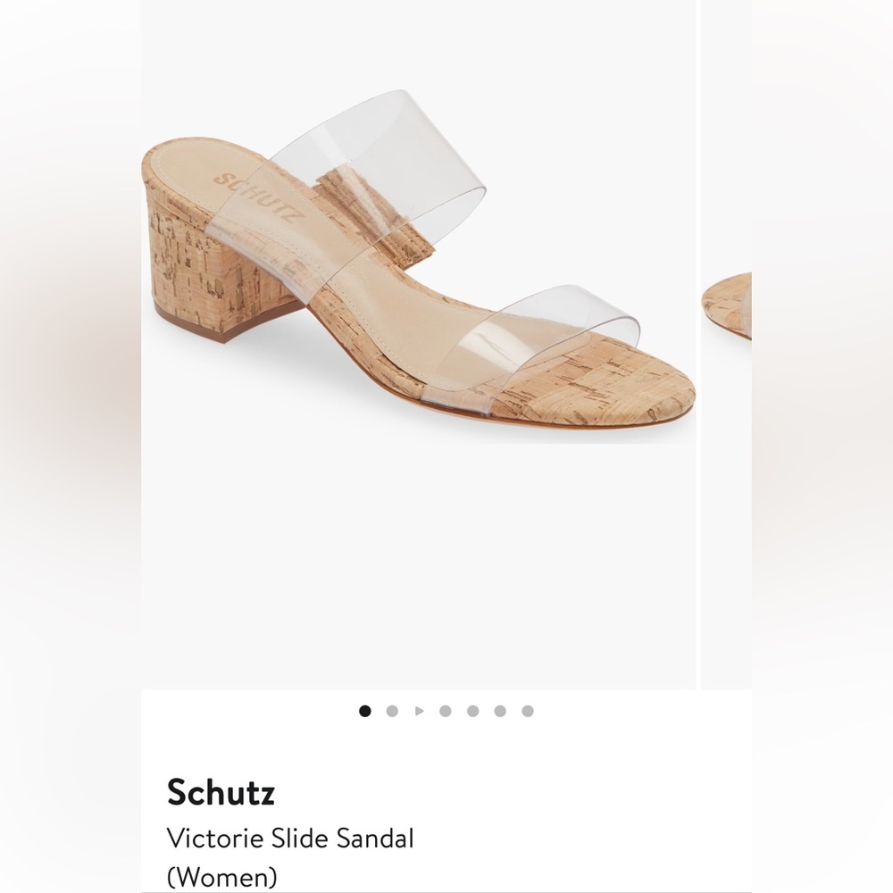 NWT SCHUTZ Victorie Slide Sandal Size 9